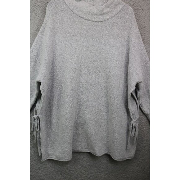 Pure Jill 3/4 Sleeve Open Sides Mock Neck Sweater-Size M/L-Minimalist - Picture 2 of 10